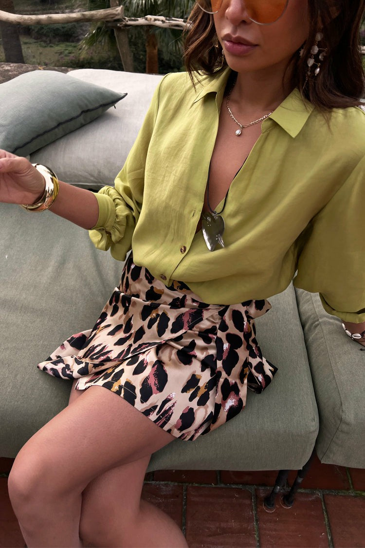 Leopard Mini Jaspre Skirt | Never Fully Dressed Sale