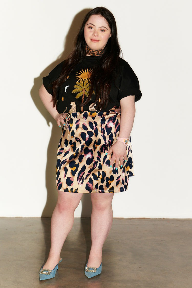 Leopard Mini Jaspre Skirt | Never Fully Dressed Sale