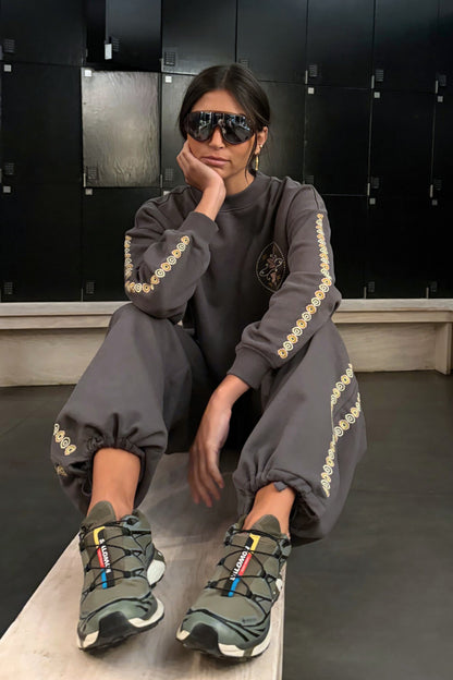 Charcoal Jogger - Women's Activewear | Never Fully Dressed Trending