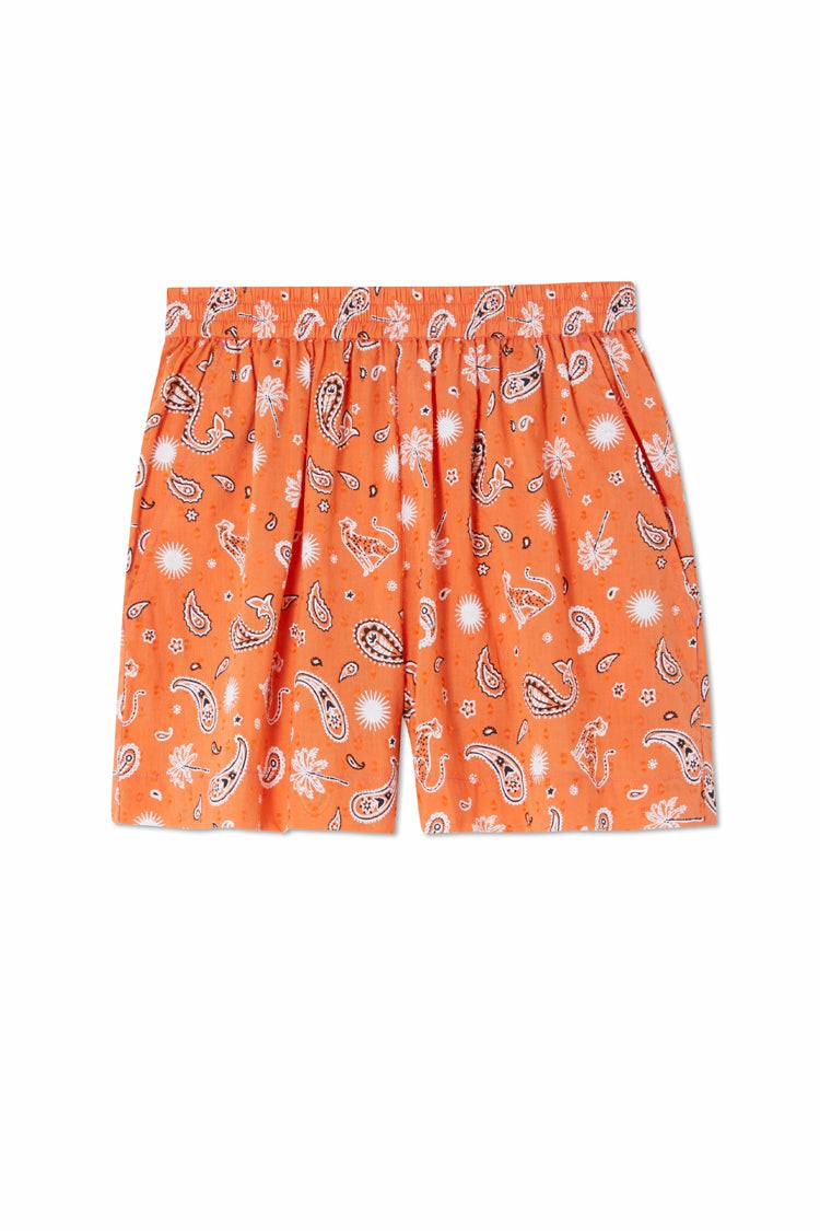 Orange Leopard Elissa Short | Never Fully Dressed Essential