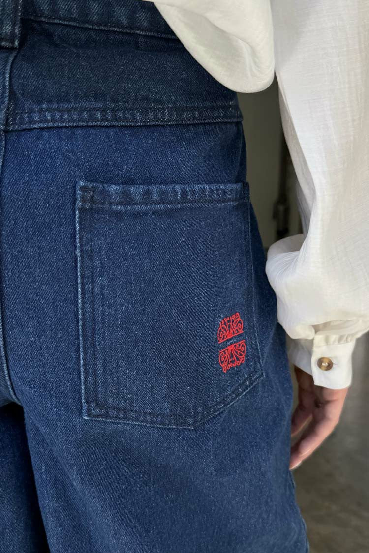 Blue Denim Pallazzo Jan Jean | Never Fully Dressed Exclusive