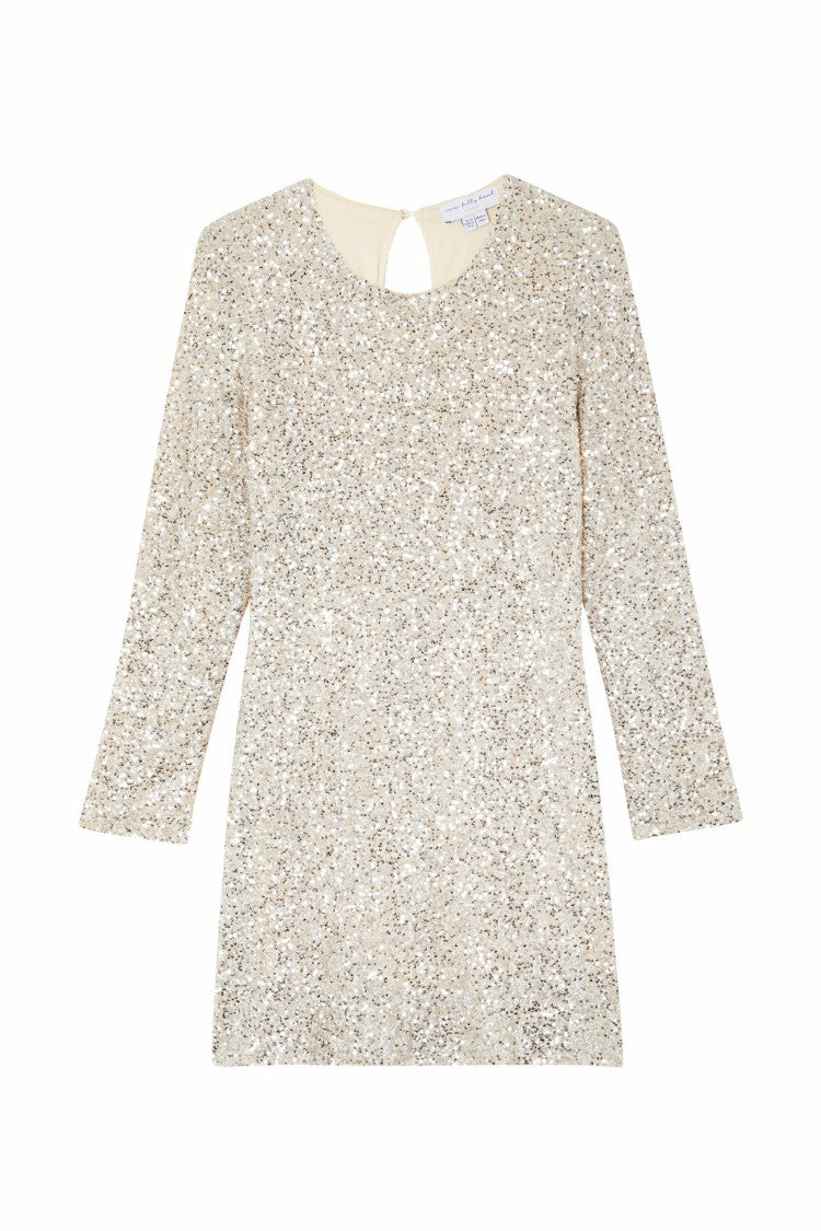 Silver Sequin Mini Soho Dress | Never Fully Dressed Quality