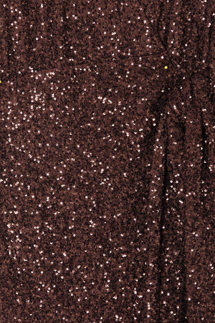 Chocolate Sequin Vienna Dress | Never Fully Dressed Trending