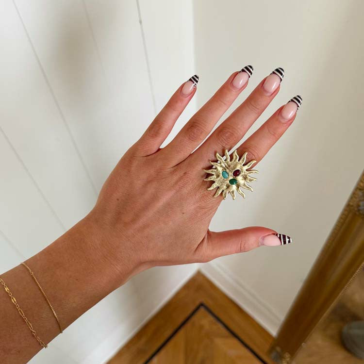 Deloris by Lucy Aylen Sun Ring - Limited Edition - Never Fully Dressed | Never Fully Dressed Essential