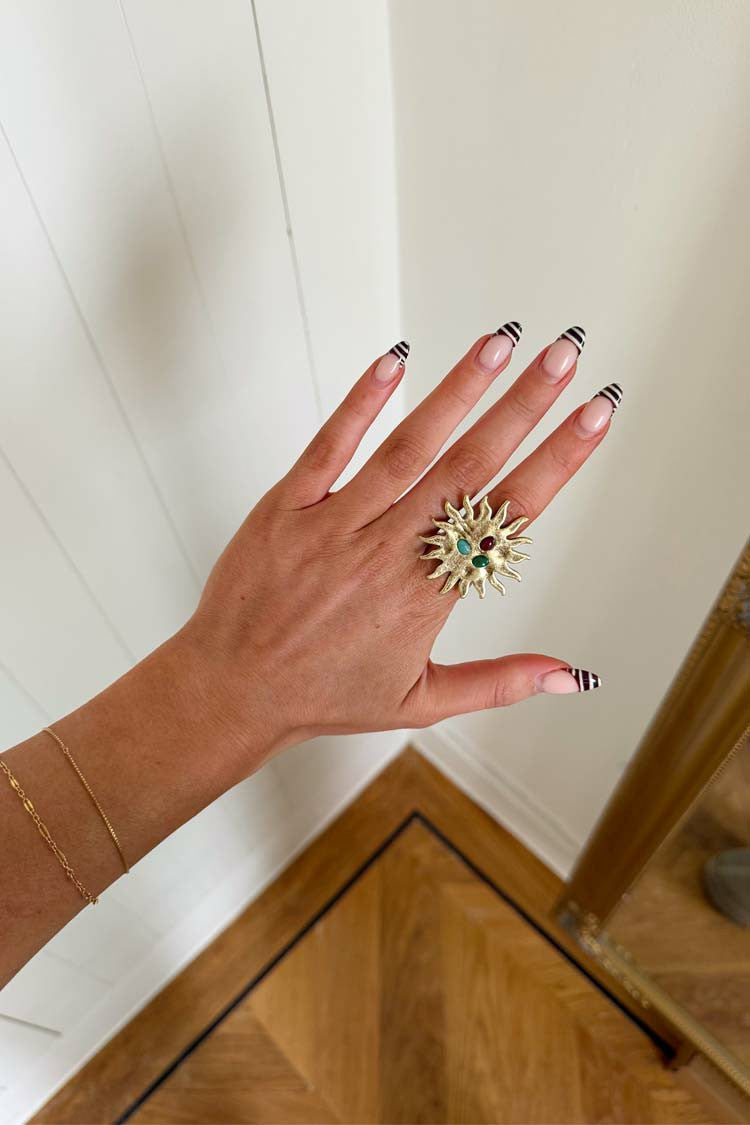 Deloris by Lucy Aylen Sun Ring - Limited Edition - Never Fully Dressed | Never Fully Dressed Essential