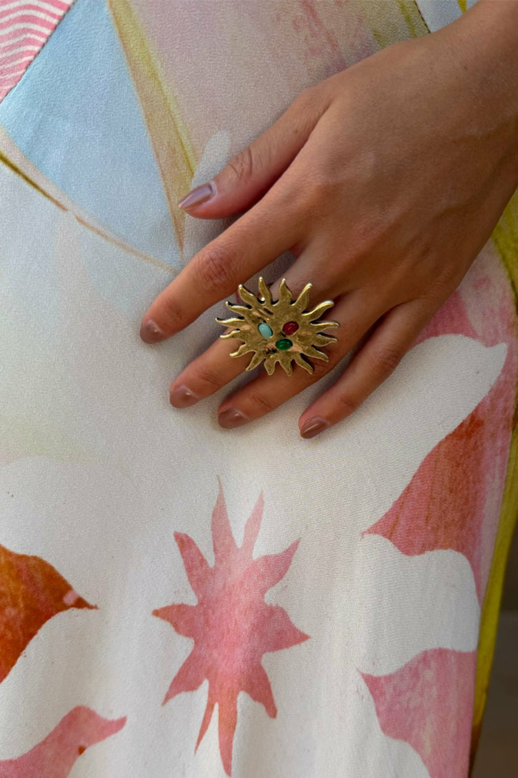 Deloris by Lucy Aylen Sun Ring - Limited Edition - Never Fully Dressed | Never Fully Dressed Essential