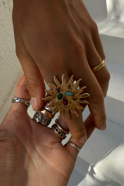 Deloris by Lucy Aylen Sun Ring - Limited Edition - Never Fully Dressed | Never Fully Dressed Essential
