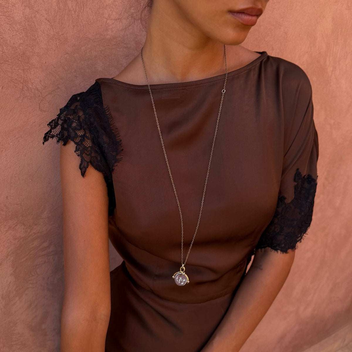 Deloris by Lucy Aylen I Love You Necklace | Never Fully Dressed Great Value
