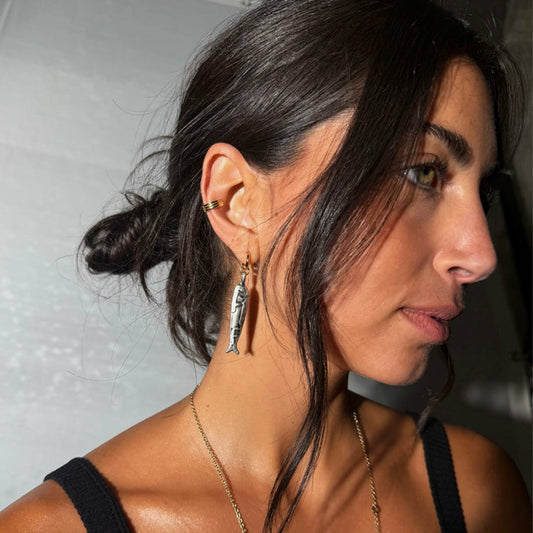 Deloris by Lucy Aylen Sardine Earrings - Limited Edition - Never Fully Dressed | Never Fully Dressed Hot Sale