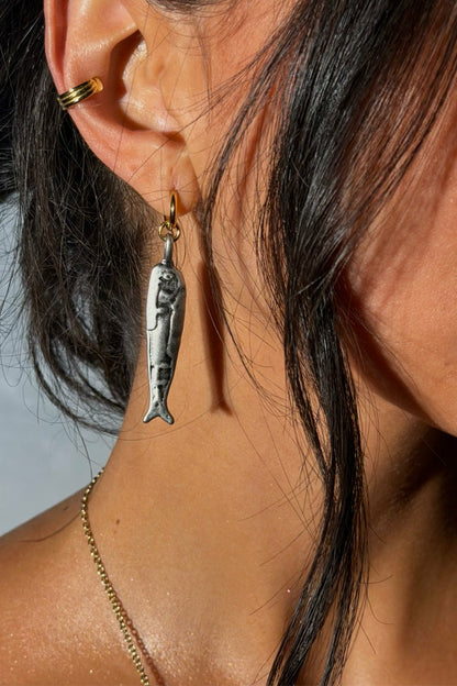Deloris by Lucy Aylen Sardine Earrings - Limited Edition - Never Fully Dressed | Never Fully Dressed Hot Sale