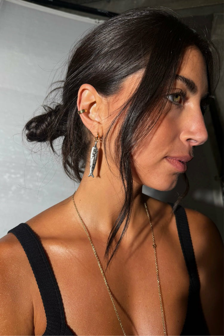 Deloris by Lucy Aylen Sardine Earrings - Limited Edition - Never Fully Dressed | Never Fully Dressed Hot Sale