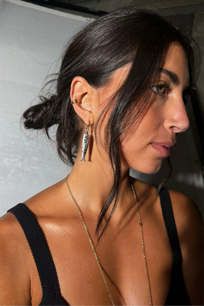 Deloris by Lucy Aylen Sardine Earrings - Limited Edition - Never Fully Dressed | Never Fully Dressed Hot Sale