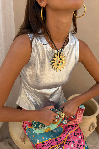 Deloris Sun Necklace - Limited Edition - Never Fully Dressed | Never Fully Dressed Premium