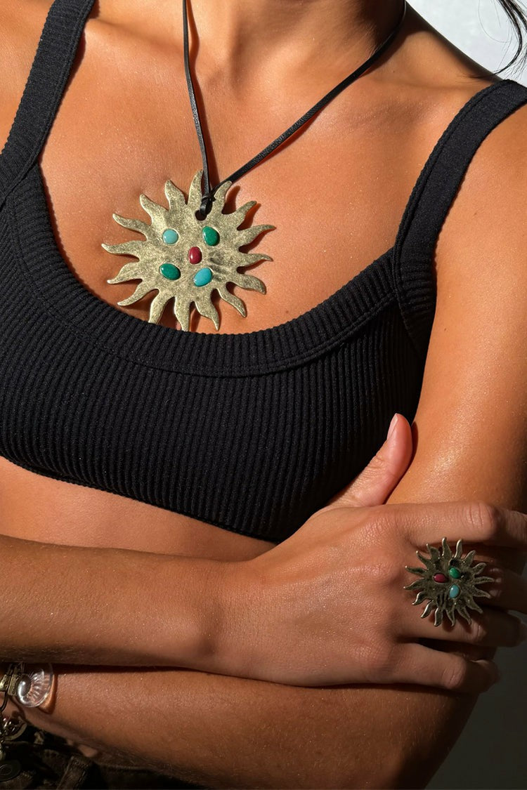 Deloris Sun Necklace - Limited Edition - Never Fully Dressed | Never Fully Dressed Premium