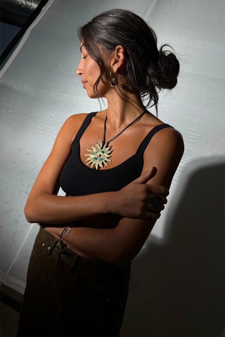 Deloris Sun Necklace - Limited Edition - Never Fully Dressed | Never Fully Dressed Premium