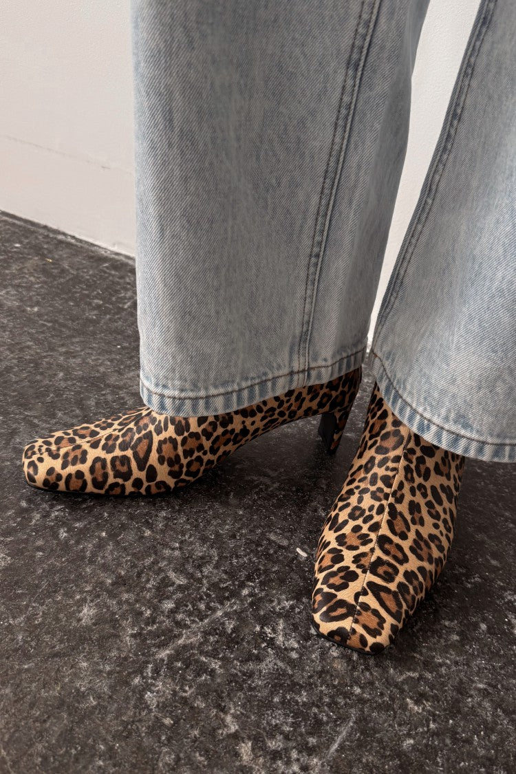 Leopard Heel Boots UK | Never Fully Dressed Hot Sale