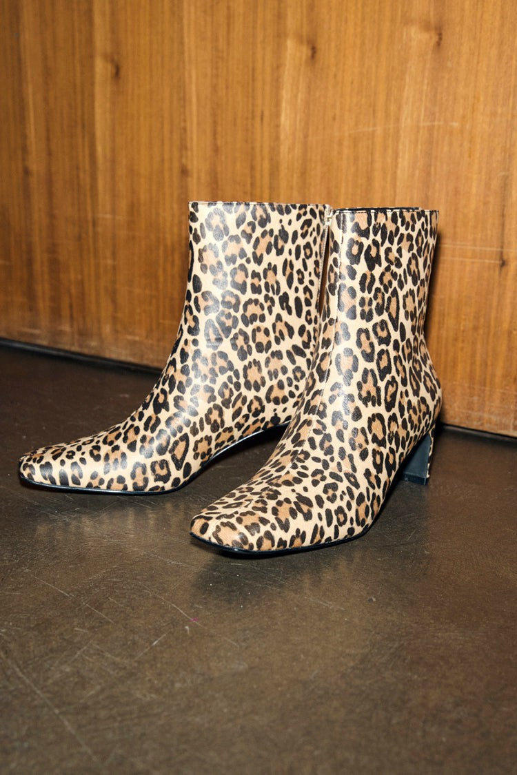Leopard Heel Boots UK | Never Fully Dressed Hot Sale
