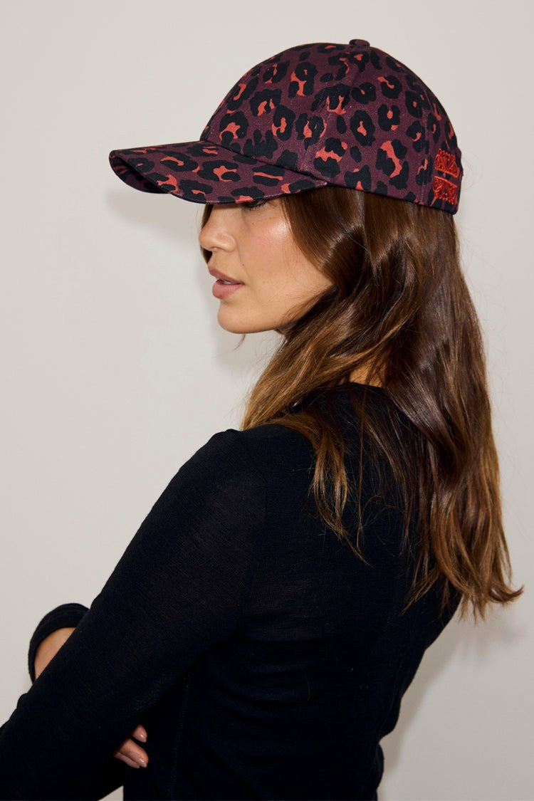 Dark Leopard Cap  London | Never Fully Dressed Top Pick