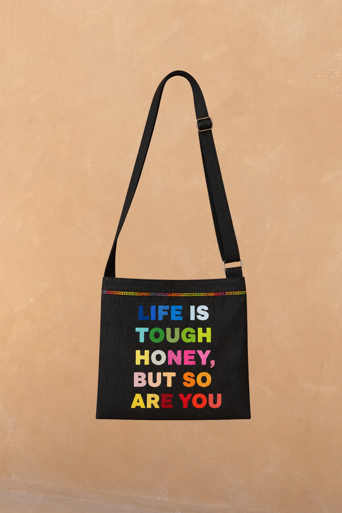 Charcoal Life Is Tough Honey Drainage Bag | Never Fully Dressed Discount