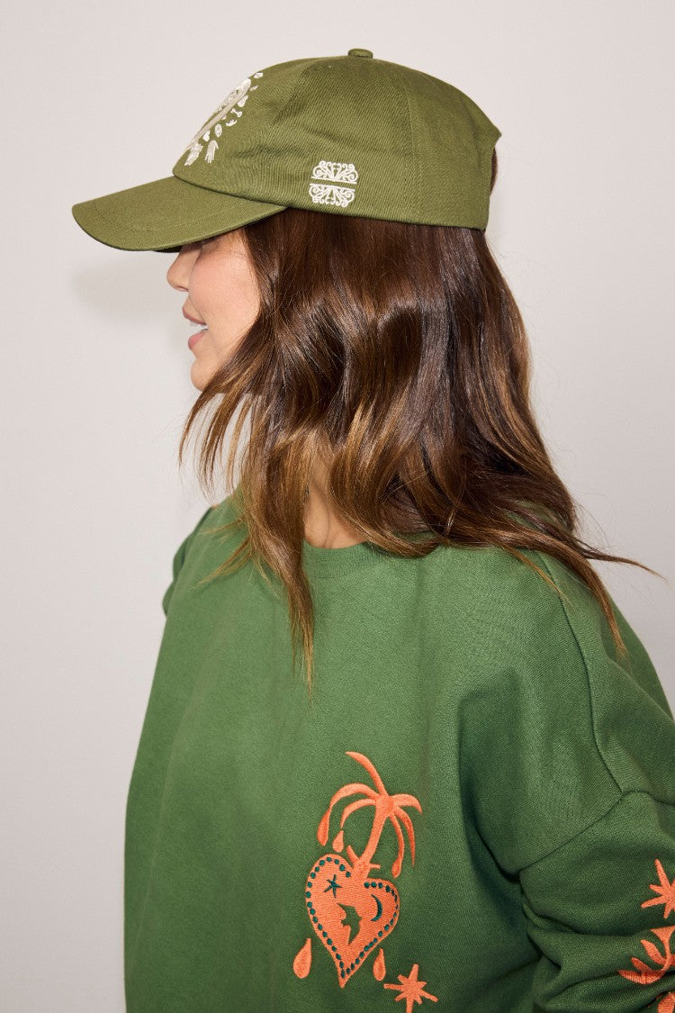 Olive Amara Cap  London | Never Fully Dressed Value