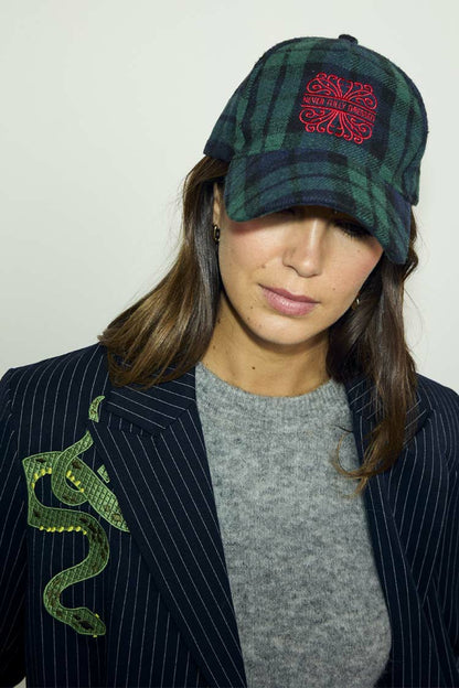 Navy Tartan NFD Cap | Never Fully Dressed Best Price