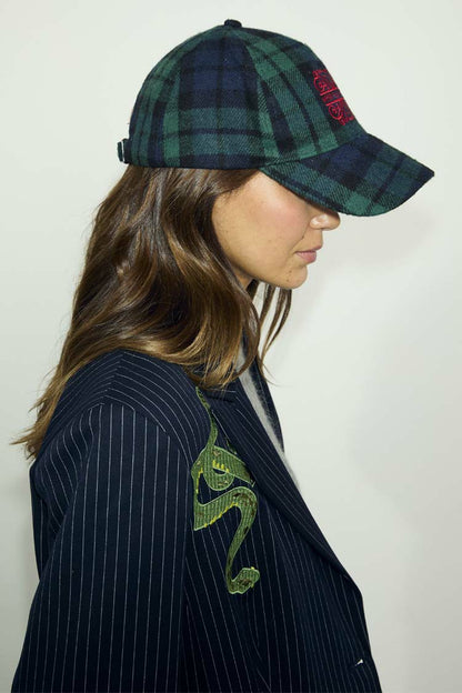 Navy Tartan NFD Cap | Never Fully Dressed Best Price