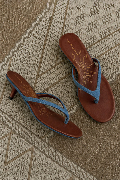 Denim Sandal Mule  UK | Never Fully Dressed Featured