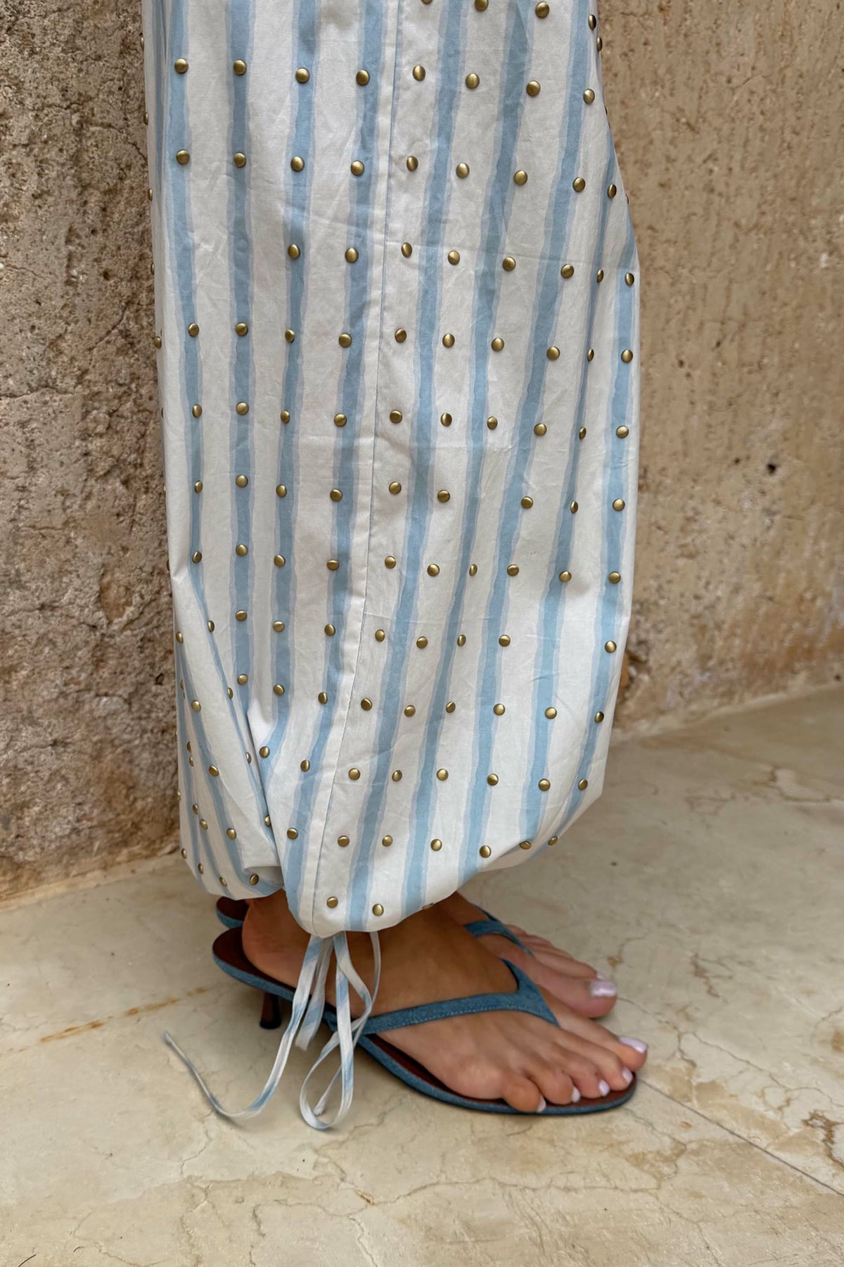 Denim Sandal Mule  UK | Never Fully Dressed Featured