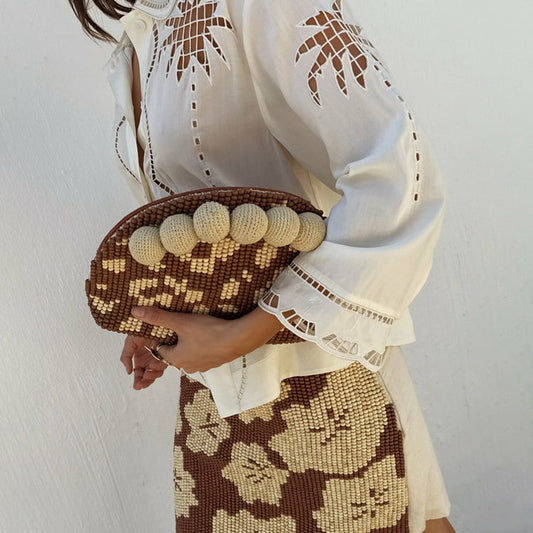Jaden Beaded Clutch Bag | Never Fully Dressed Sale