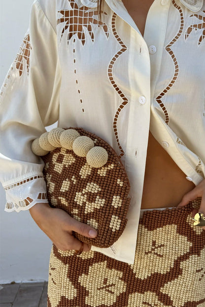 Jaden Beaded Clutch Bag | Never Fully Dressed Sale