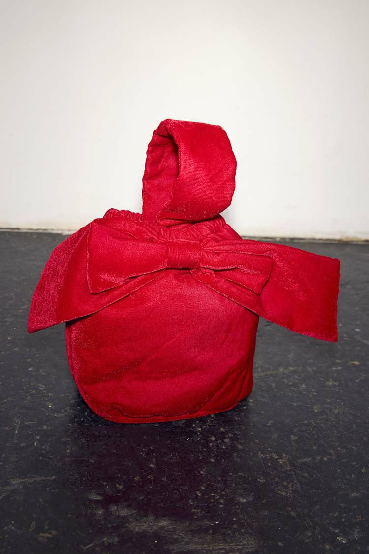 Red Velvet Bow Bag | Never Fully Dressed Premium