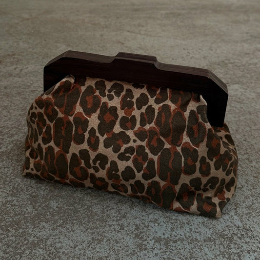 Lucia Leopard Denim Bag | Never Fully Dressed Deals