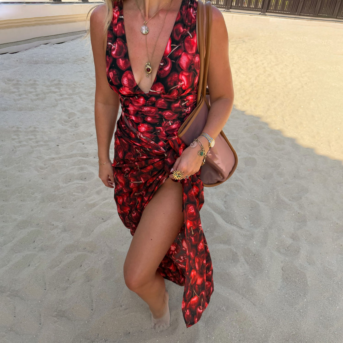 Black Cherry Sarong | Never Fully Dressed Featured