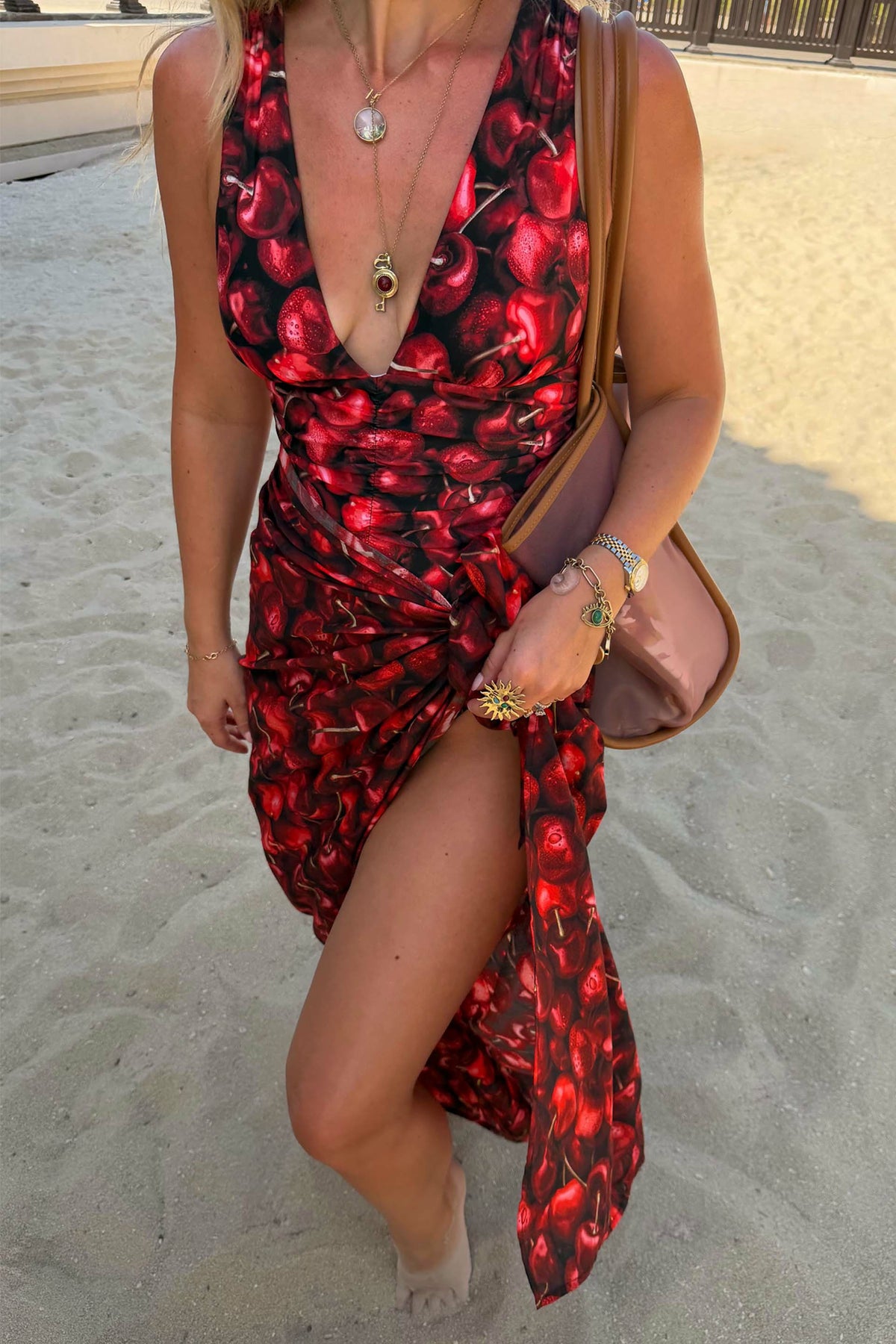Black Cherry Sarong | Never Fully Dressed Featured