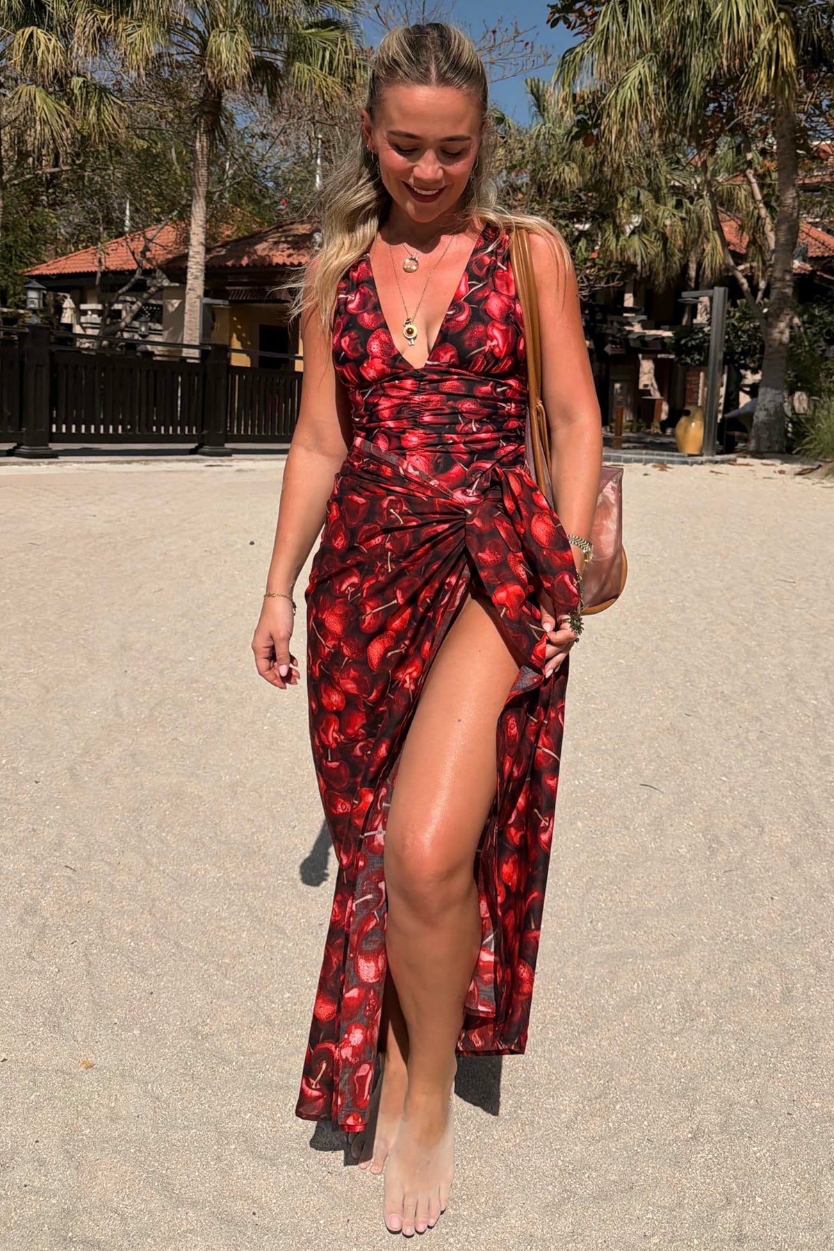 Black Cherry Sarong | Never Fully Dressed Featured