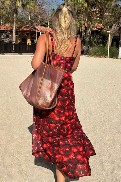 Black Cherry Sarong | Never Fully Dressed Featured
