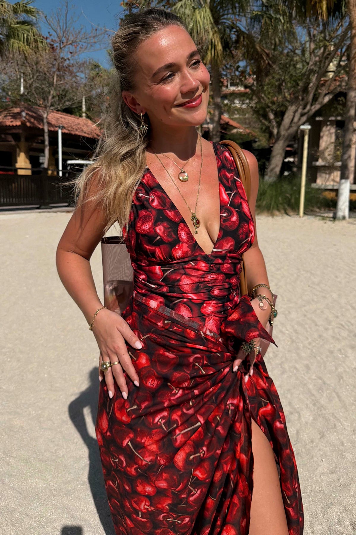 Black Cherry Sarong | Never Fully Dressed Featured