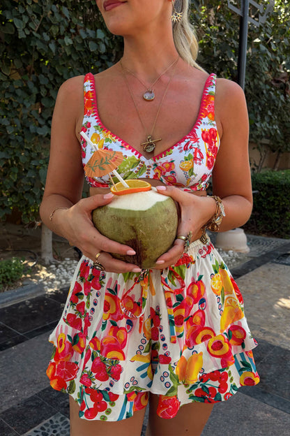 Fruit Stamps Bikini Top | Never Fully Dressed Latest