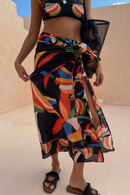 Banana Print Multi-wear Sarong | Never Fully Dressed Premium