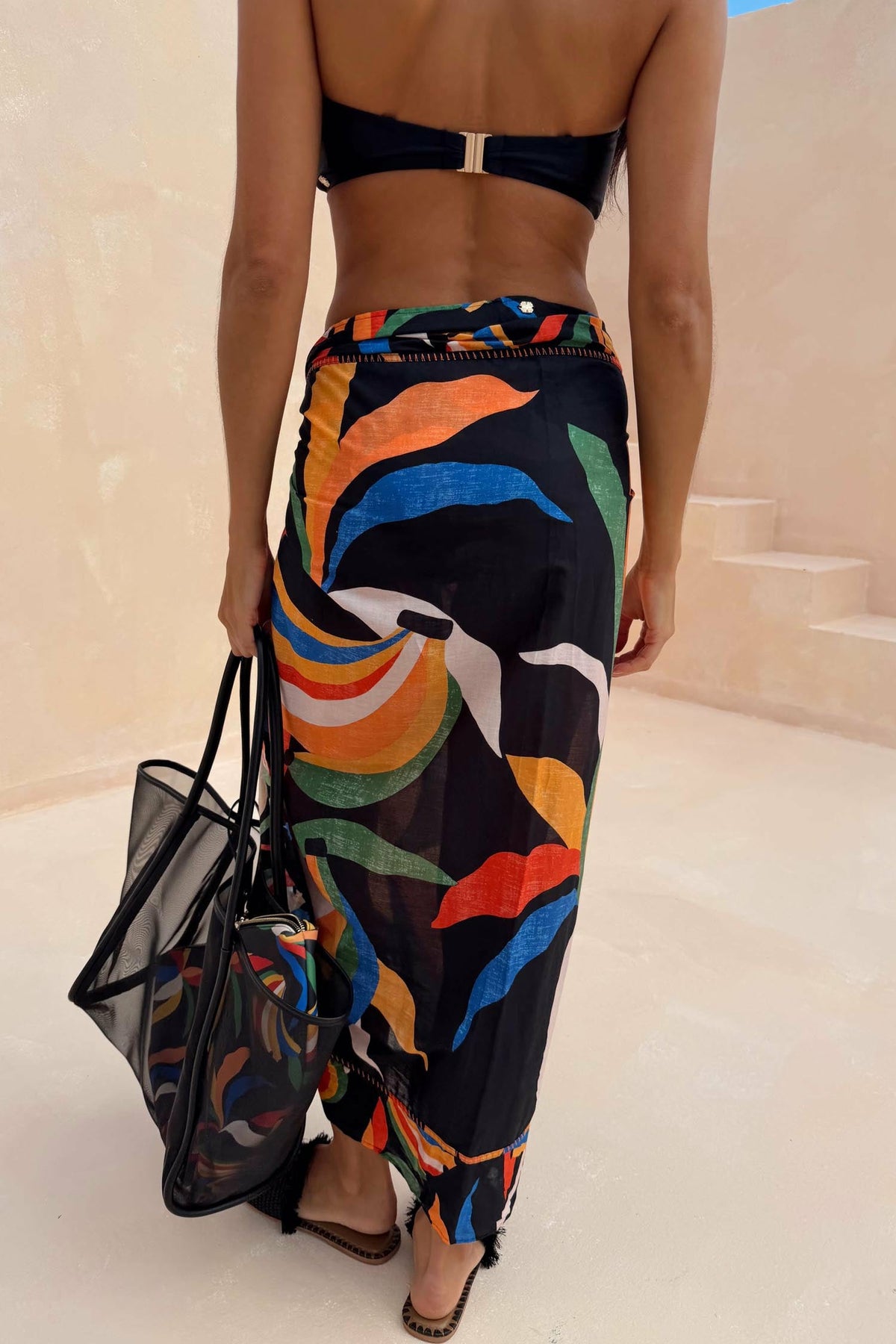 Banana Print Multi-wear Sarong | Never Fully Dressed Premium