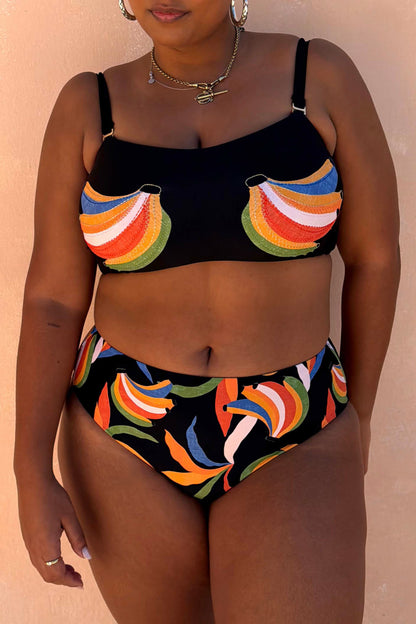 Banana High Waisted Bikini Bottoms | Never Fully Dressed Quality