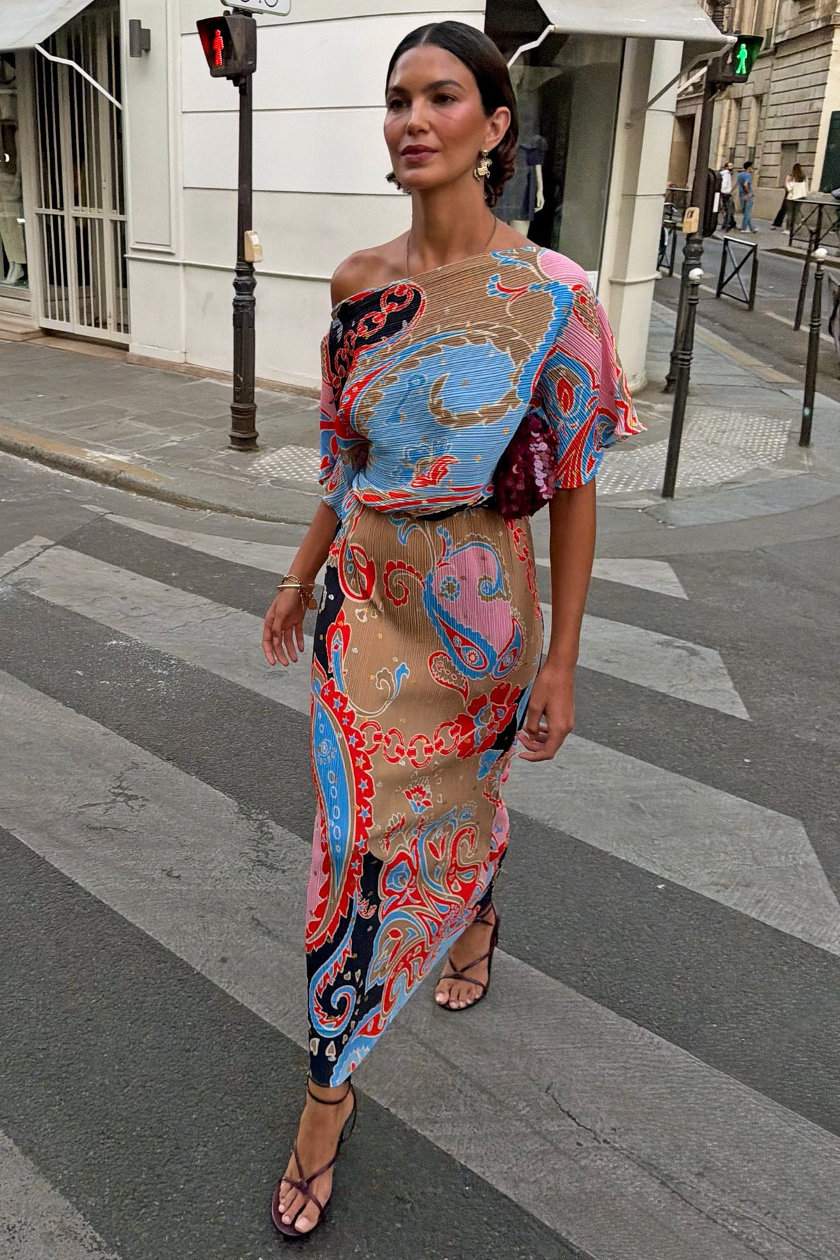 Paisley Tilly Dress Petite | Never Fully Dressed Signature