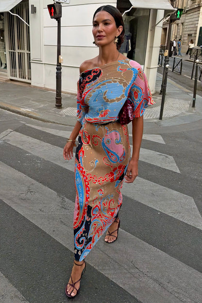 Paisley Tilly Dress Petite | Never Fully Dressed Signature