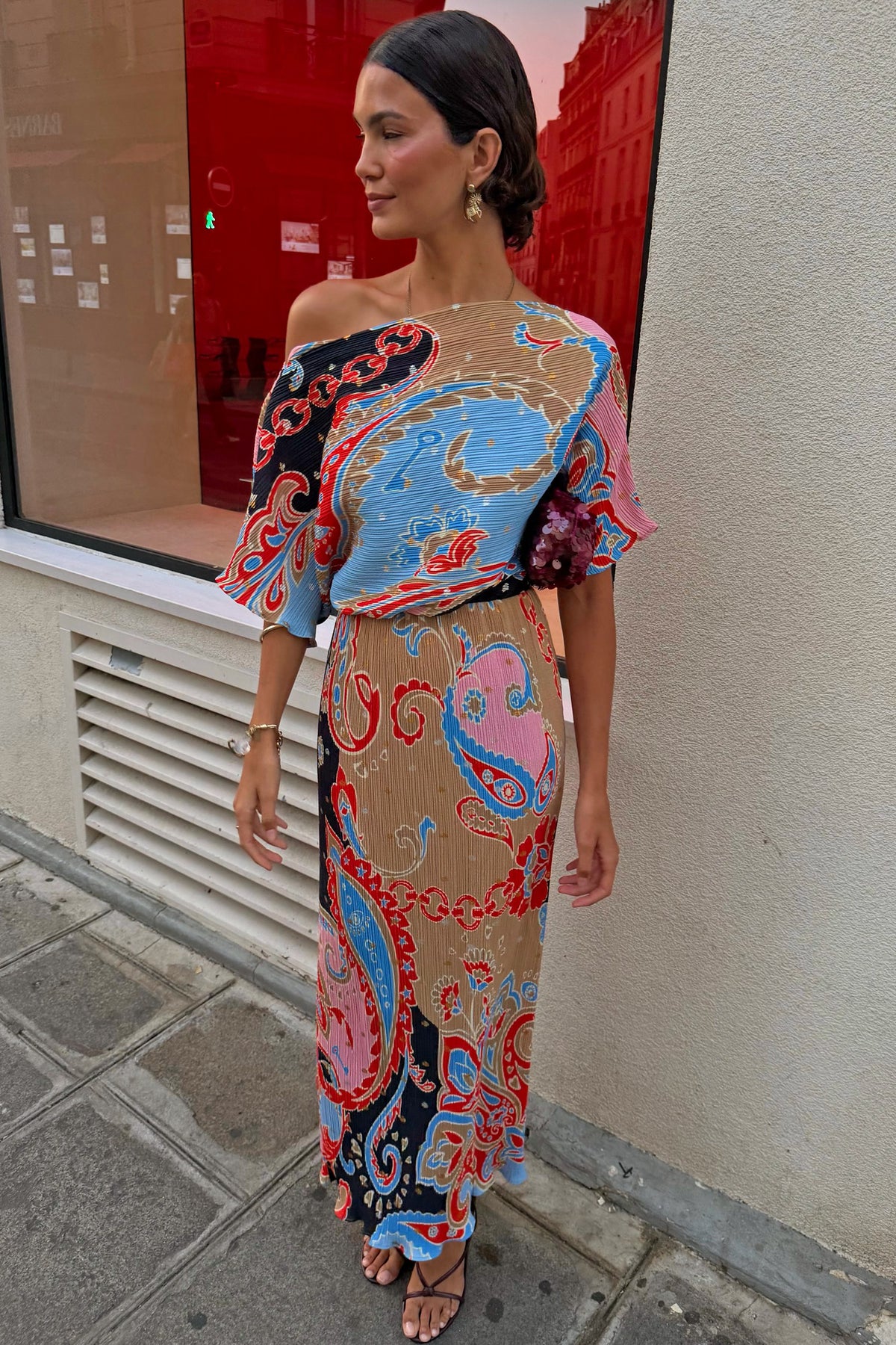 Paisley Tilly Dress Petite | Never Fully Dressed Signature