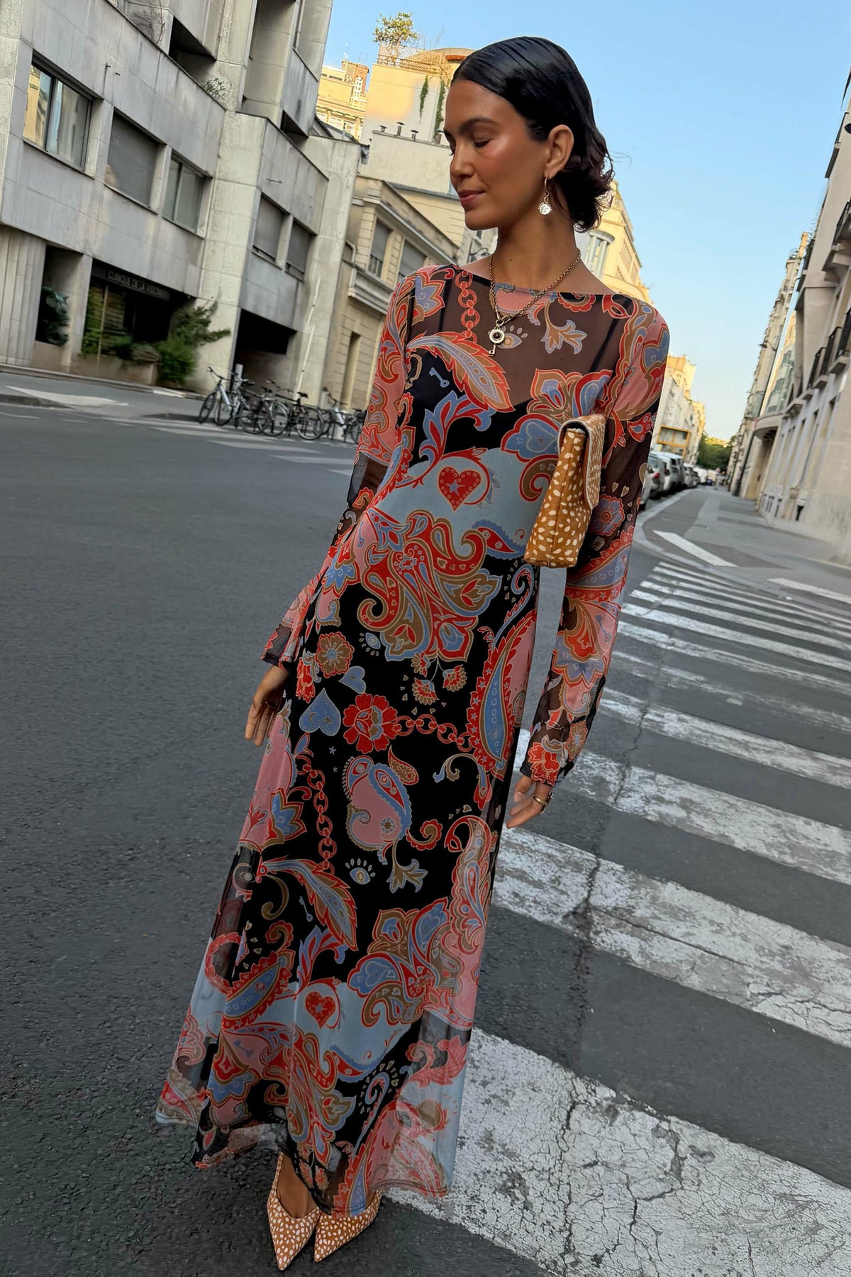 Paisley Aria Mesh Dress Petite | Never Fully Dressed Latest