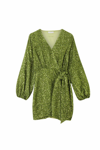Olive Sequin Mini Vienna Petite | Never Fully Dressed Best Price