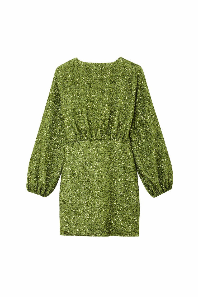 Olive Sequin Mini Vienna Petite | Never Fully Dressed Best Price