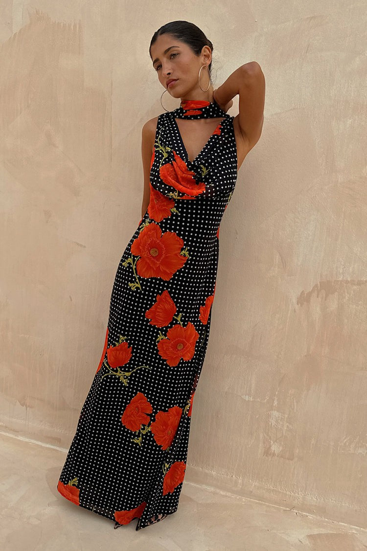 Black Poppy Sophie Dress Petite | Never Fully Dressed Premium