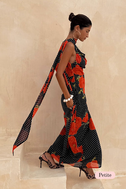 Black Poppy Sophie Dress Petite | Never Fully Dressed Premium