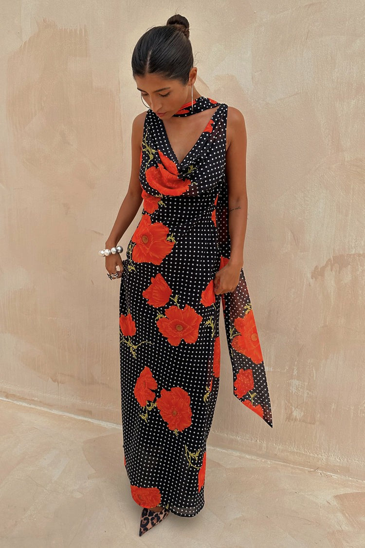 Black Poppy Sophie Dress Petite | Never Fully Dressed Premium